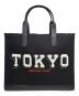 MICHAEL KORS（マイケル・コース）の古着「トートバッグ」｜ブラック×レッド