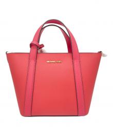 MICHAEL KORS（マイケル・コース）の古着「ハンドバッグ」｜ピンク