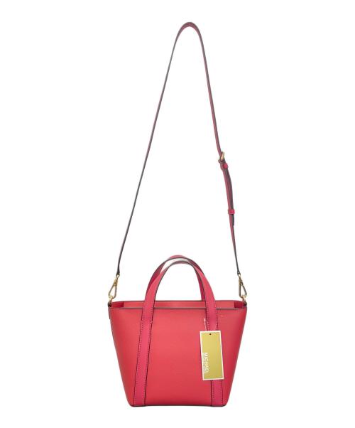 MICHAEL KORS（マイケル・コース）MICHAEL KORS (マイケルコース) ハンドバッグ ピンクの古着・服飾アイテム