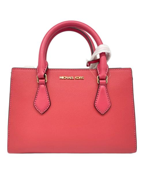 MICHAEL KORS（マイケル・コース）MICHAEL KORS (マイケルコース) ハンドバッグ ピンクの古着・服飾アイテム