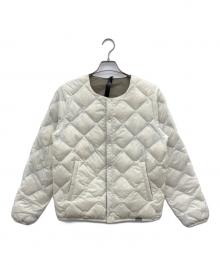 GRAMICCI（グラミチ）の古着「リバーシブル中綿ジャケット」｜ホワイト