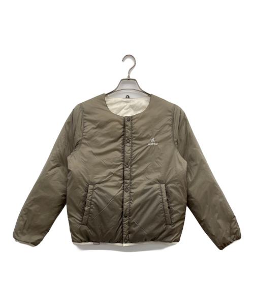 GRAMICCI（グラミチ）GRAMICCI (グラミチ) リバーシブル中綿ジャケット ホワイト サイズ:-の古着・服飾アイテム