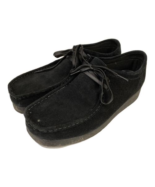 CLARKS（クラークス）CLARKS (クラークス) レザーシューズ ブラック サイズ:26.5cmの古着・服飾アイテム