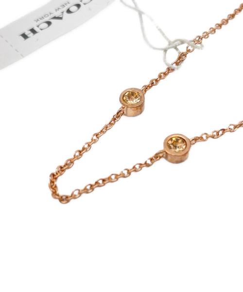 COACH（コーチ）COACH (コーチ) ブレスレット ピンクの古着・服飾アイテム