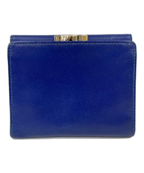 Vivienne Westwood（ヴィヴィアンウエストウッド）Vivienne Westwood (ヴィヴィアンウエストウッド) 3つ折り財布 ネイビーの古着・服飾アイテム