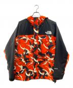 THE NORTH FACEザ ノース フェイス）の古着「NOVELTY MOUNTAIN LIGHT JACKET(ノベルティマウンテンライトジャケット)」｜オレンジ×ブラック