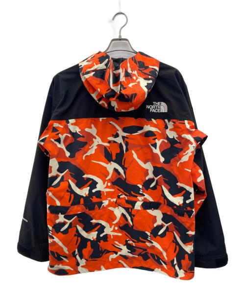 THE NORTH FACE（ザ ノース フェイス）THE NORTH FACE (ザ ノース フェイス) NOVELTY MOUNTAIN LIGHT JACKET(ノベルティマウンテンライトジャケット) オレンジ×ブラック サイズ:XLの古着・服飾アイテム