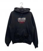 VAULTROOMボルトルーム）の古着「プルオーバーパーカー」｜ブラック