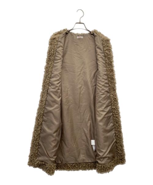 freada（フリーダ）freada (フリーダ) ロングベスト ブラウン サイズ:Ｆの古着・服飾アイテム