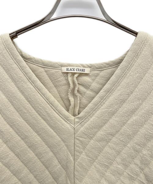 BLACK CRANE（ブラッククレーン）BLACK CRANE (ブラッククレーン) スウェット ベージュ サイズ:Ｓの古着・服飾アイテム