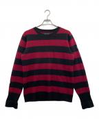 Schottショット）の古着「厚手ニット」｜レッド×ブラック