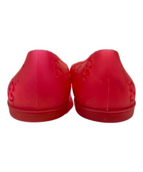 GUCCI（グッチ）GUCCI (グッチ) ラバーソールシューズ レッド サイズ:38の古着・服飾アイテム