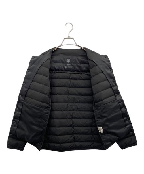 DESCENTE（デサント）DESCENTE (デサント) インナーダウンジャケット ブラック サイズ:Mの古着・服飾アイテム