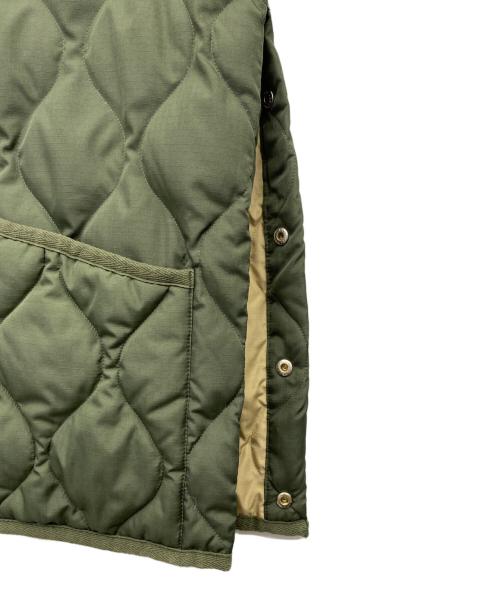 TAION（タイオン）TAION (タイオン) ミリタリー クルーネック ダウンジャケット グリーン サイズ:XLの古着・服飾アイテム