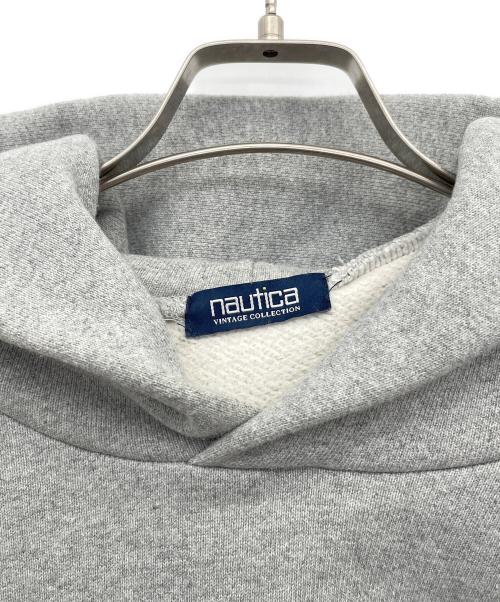 NAUTICA（ノーティカ）NAUTICA (ノーティカ) プルオーバーパーカー ライトグレー サイズ:Ｍの古着・服飾アイテム