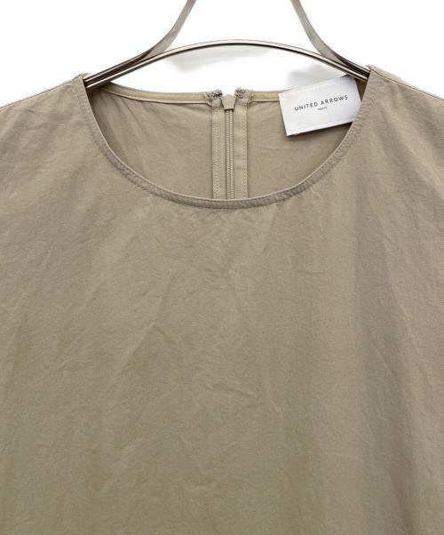 UNITED ARROWS（ユナイテッドアローズ）UNITED ARROWS (ユナイテッドアローズ) ティアード マキシ ワンピース ベージュ サイズ:38の古着・服飾アイテム
