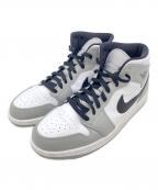 NIKEナイキ）の古着「ハイカットスニーカー」｜ホワイト×ブラック