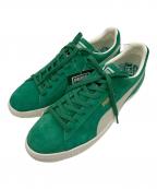 PUMAプーマ）の古着「ローカットスニーカー」｜グリーン×ホワイト