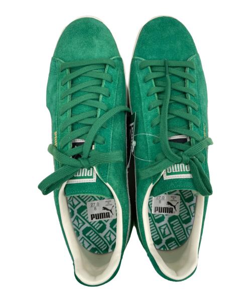 PUMA（プーマ）PUMA (プーマ) ローカットスニーカー グリーン×ホワイト サイズ:27㎝の古着・服飾アイテム