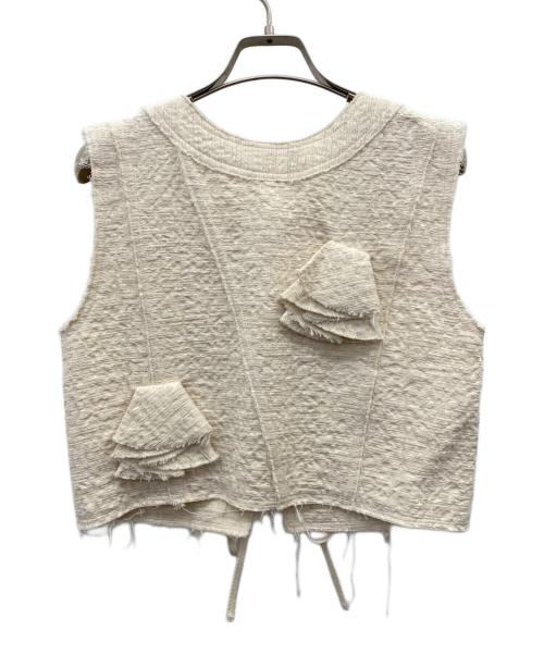 MAISON SPECIAL（メゾンスペシャル）MAISON SPECIAL (メゾンスペシャル) ベスト ベージュ サイズ:Freeの古着・服飾アイテム
