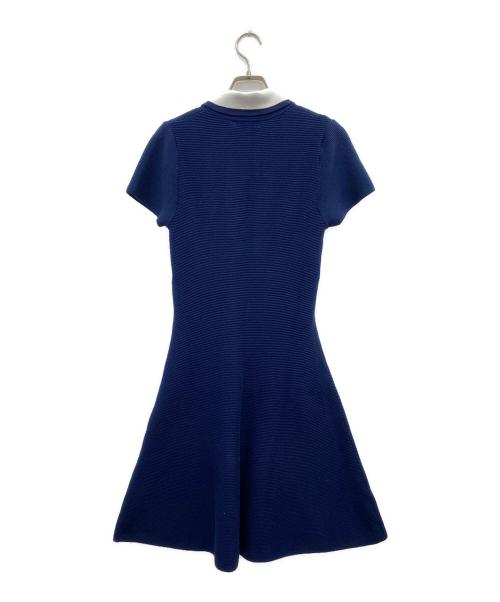 POLO BCS（ポロ・ビーシーエス）POLO BCS (ポロ・ビーシーエス) 半袖ワンピース ネイビー×ホワイト サイズ:1の古着・服飾アイテム