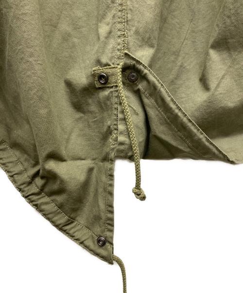 HOUSTON（ヒューストン）HOUSTON (ヒューストン) モッズコート グリーン サイズ:Lの古着・服飾アイテム