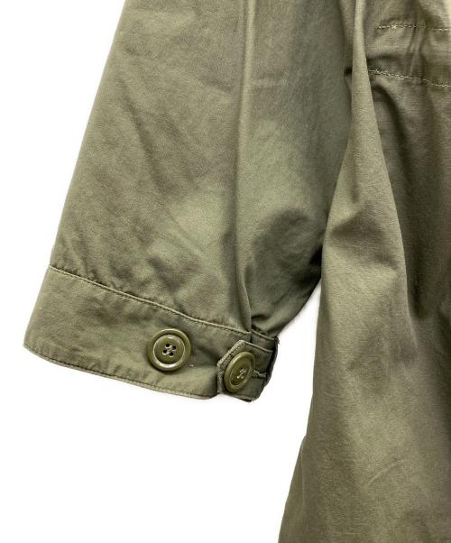 HOUSTON（ヒューストン）HOUSTON (ヒューストン) モッズコート グリーン サイズ:Lの古着・服飾アイテム