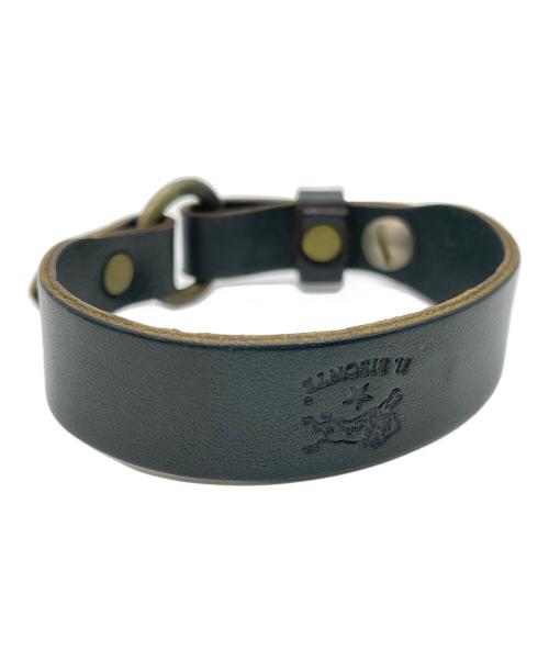 IL BISONTE（イル ビゾンテ）IL BISONTE (イル ビゾンテ) ブレスレット ブラックの古着・服飾アイテム