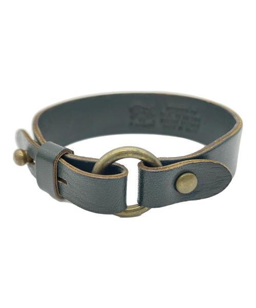 IL BISONTE（イル ビゾンテ）IL BISONTE (イル ビゾンテ) ブレスレット ブラックの古着・服飾アイテム