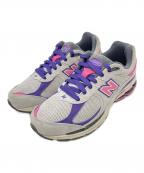 NEW BALANCEニューバランス）の古着「スニーカー」｜グレー×パープル