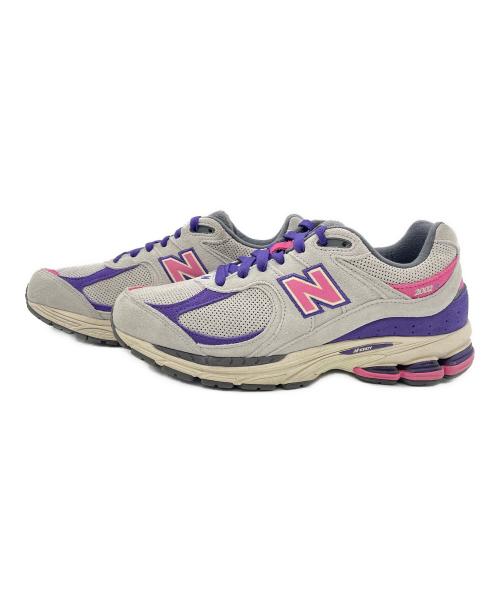 NEW BALANCE（ニューバランス）NEW BALANCE (ニューバランス) スニーカー グレー×パープル サイズ:28㎝の古着・服飾アイテム