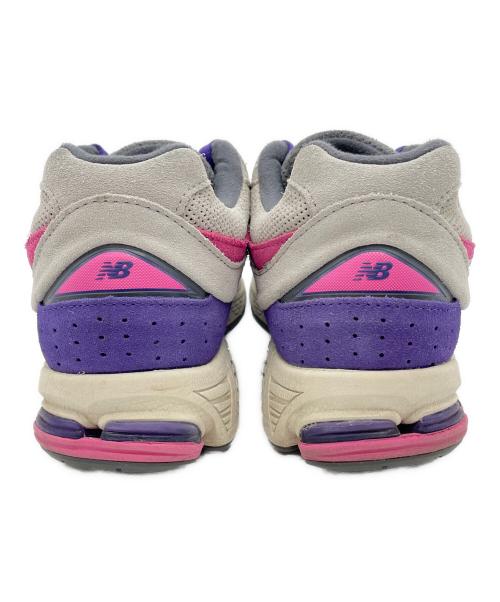 NEW BALANCE（ニューバランス）NEW BALANCE (ニューバランス) スニーカー グレー×パープル サイズ:28㎝の古着・服飾アイテム