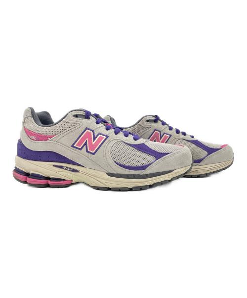 NEW BALANCE（ニューバランス）NEW BALANCE (ニューバランス) スニーカー グレー×パープル サイズ:28㎝の古着・服飾アイテム