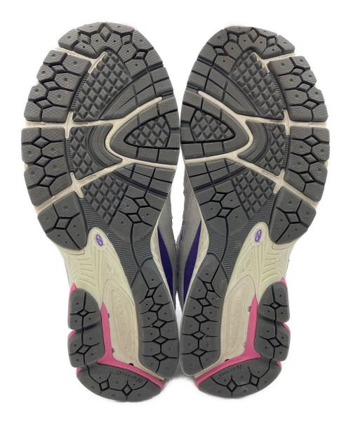 NEW BALANCE（ニューバランス）NEW BALANCE (ニューバランス) スニーカー グレー×パープル サイズ:28㎝の古着・服飾アイテム