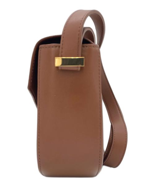 DEMELLIER（デメリエー）DEMELLIER (デメリエー) ショルダーバッグ ブラウンの古着・服飾アイテム