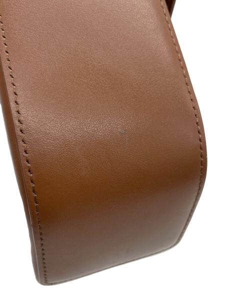 DEMELLIER（デメリエー）DEMELLIER (デメリエー) ショルダーバッグ ブラウンの古着・服飾アイテム