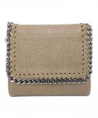 STELLA McCARTNEYステラマッカートニー）の古着「3つ折り財布」｜ブラウン×シルバー