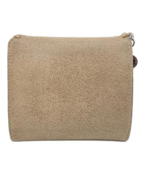 STELLA McCARTNEY（ステラマッカートニー）STELLA McCARTNEY (ステラマッカートニー) 3つ折り財布 ブラウン×シルバーの古着・服飾アイテム