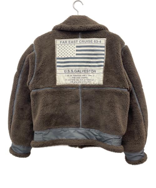 AVIREX（アヴィレックス）AVIREX (アヴィレックス) TOP GUN RETRO BOA B-3 ブラウン サイズ:Mの古着・服飾アイテム