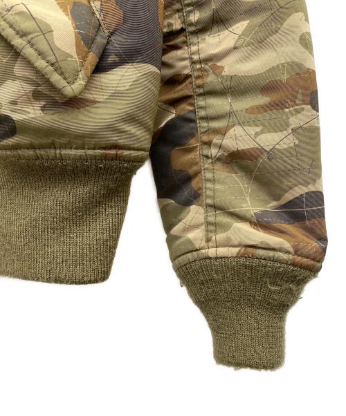 AVIREX（アヴィレックス）AVIREX (アヴィレックス) フライトジャケット カーキ サイズ:Ｍの古着・服飾アイテム