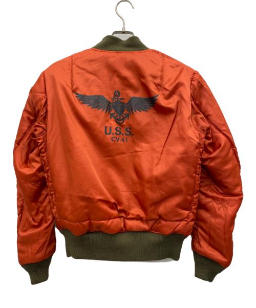 AVIREX（アヴィレックス）AVIREX (アヴィレックス) フライトジャケット カーキ サイズ:Ｍの古着・服飾アイテム