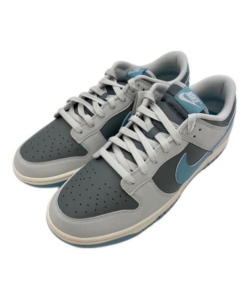 NIKE（ナイキ）NIKE (ナイキ) DUNK LOW RETRO  グレー×スカイブルー サイズ:29㎝の古着・服飾アイテム