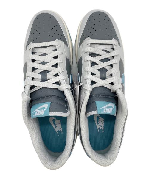 NIKE（ナイキ）NIKE (ナイキ) DUNK LOW RETRO  グレー×スカイブルー サイズ:29㎝の古着・服飾アイテム