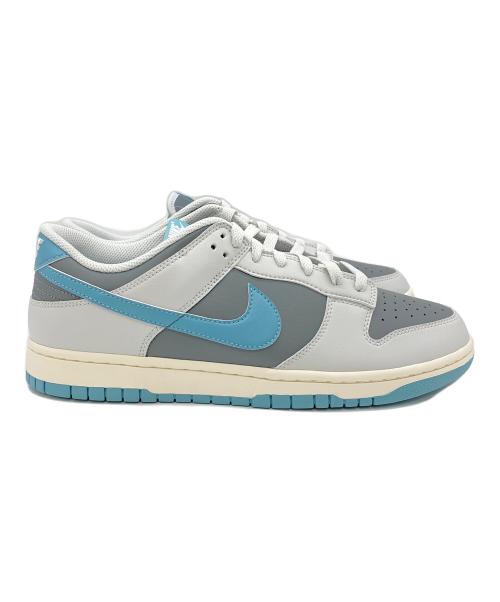 NIKE（ナイキ）NIKE (ナイキ) DUNK LOW RETRO  グレー×スカイブルー サイズ:29㎝の古着・服飾アイテム