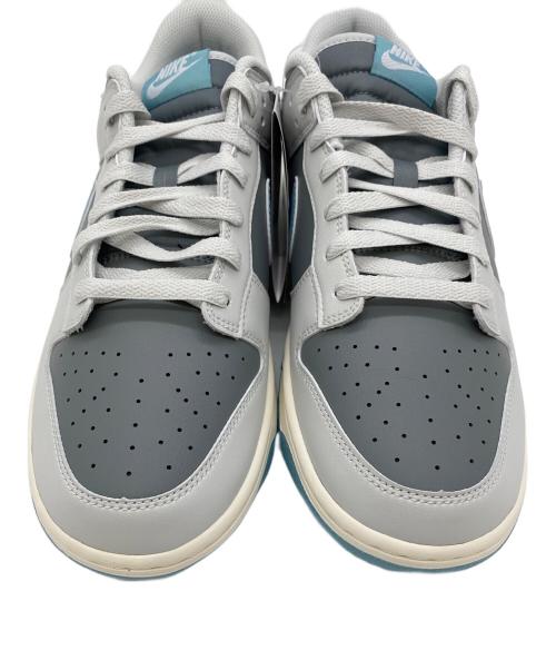 NIKE（ナイキ）NIKE (ナイキ) DUNK LOW RETRO  グレー×スカイブルー サイズ:29㎝の古着・服飾アイテム
