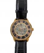 salvatore marraサルバトーレマーラ）の古着「腕時計」｜ピンクゴールド×ブラック