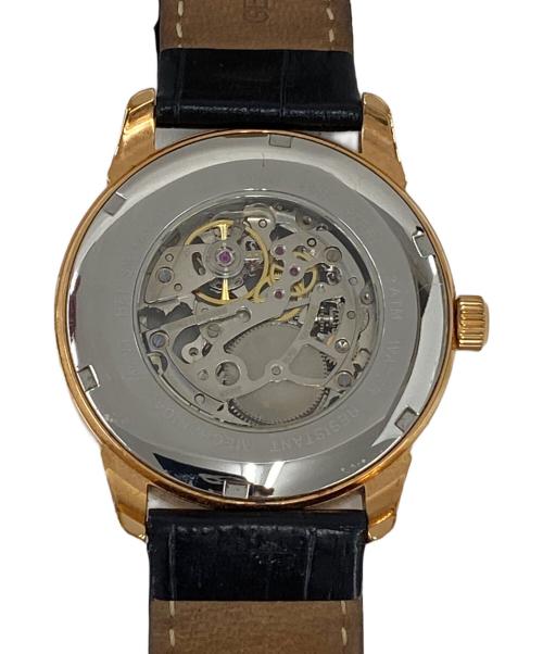 salvatore marra（サルバトーレマーラ）salvatore marra (サルバトーレマーラ) 腕時計 ピンクゴールド×ブラックの古着・服飾アイテム