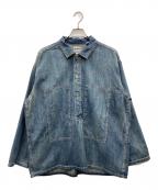 HOUSTONヒューストン）の古着「デニムシャツ」｜ブルー
