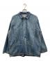 HOUSTON（ヒューストン）の古着「デニムシャツ」｜ブルー