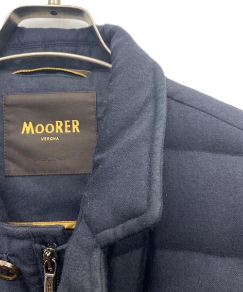 MOORER（ムーレー）MOORER (ムーレー) ダウンジャケット ネイビー サイズ:50の古着・服飾アイテム
